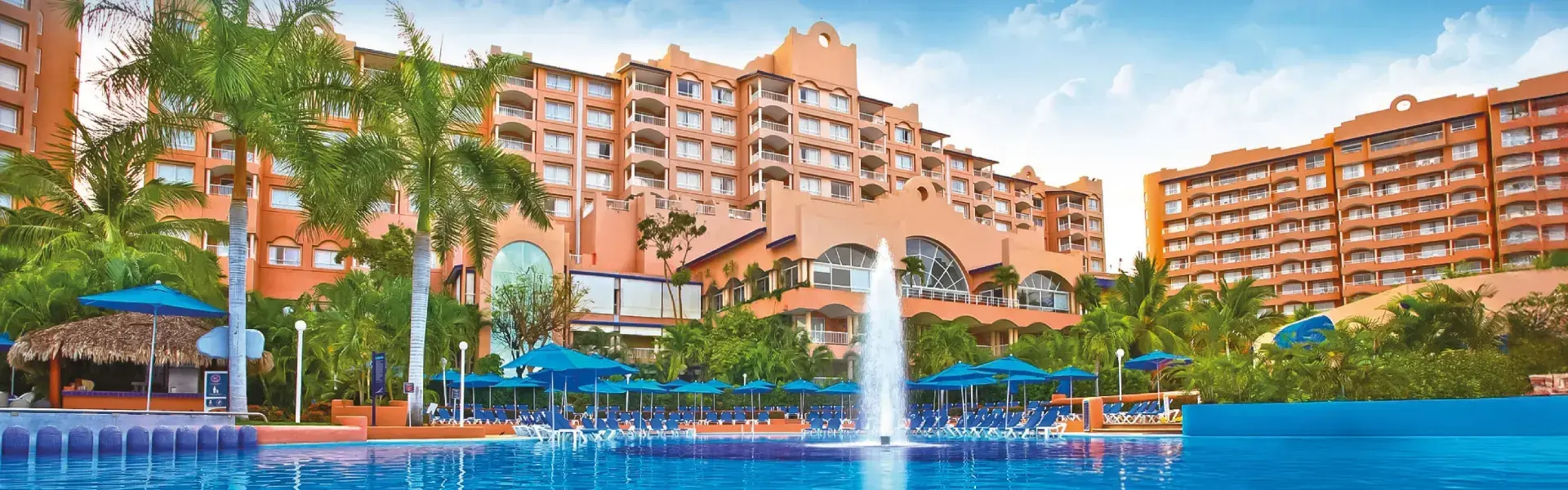 Azul Ixtapa Beach Resort and Convention Center large beachfront property in Ixtapa, Mexico.