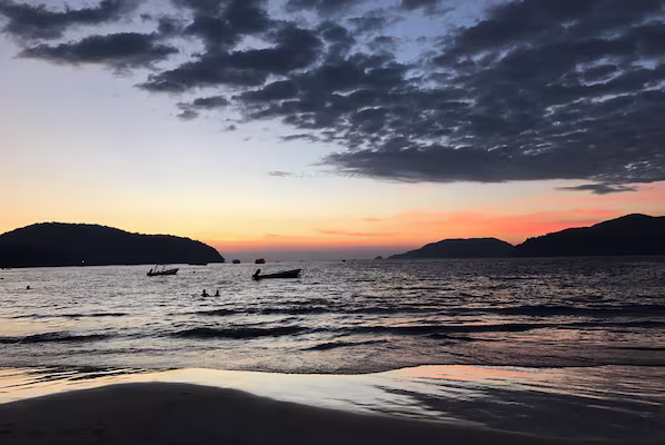 La Ropa Beach near Sunscape Dorado Pacifico Ixtapa with golden sand and calm turquoise waters