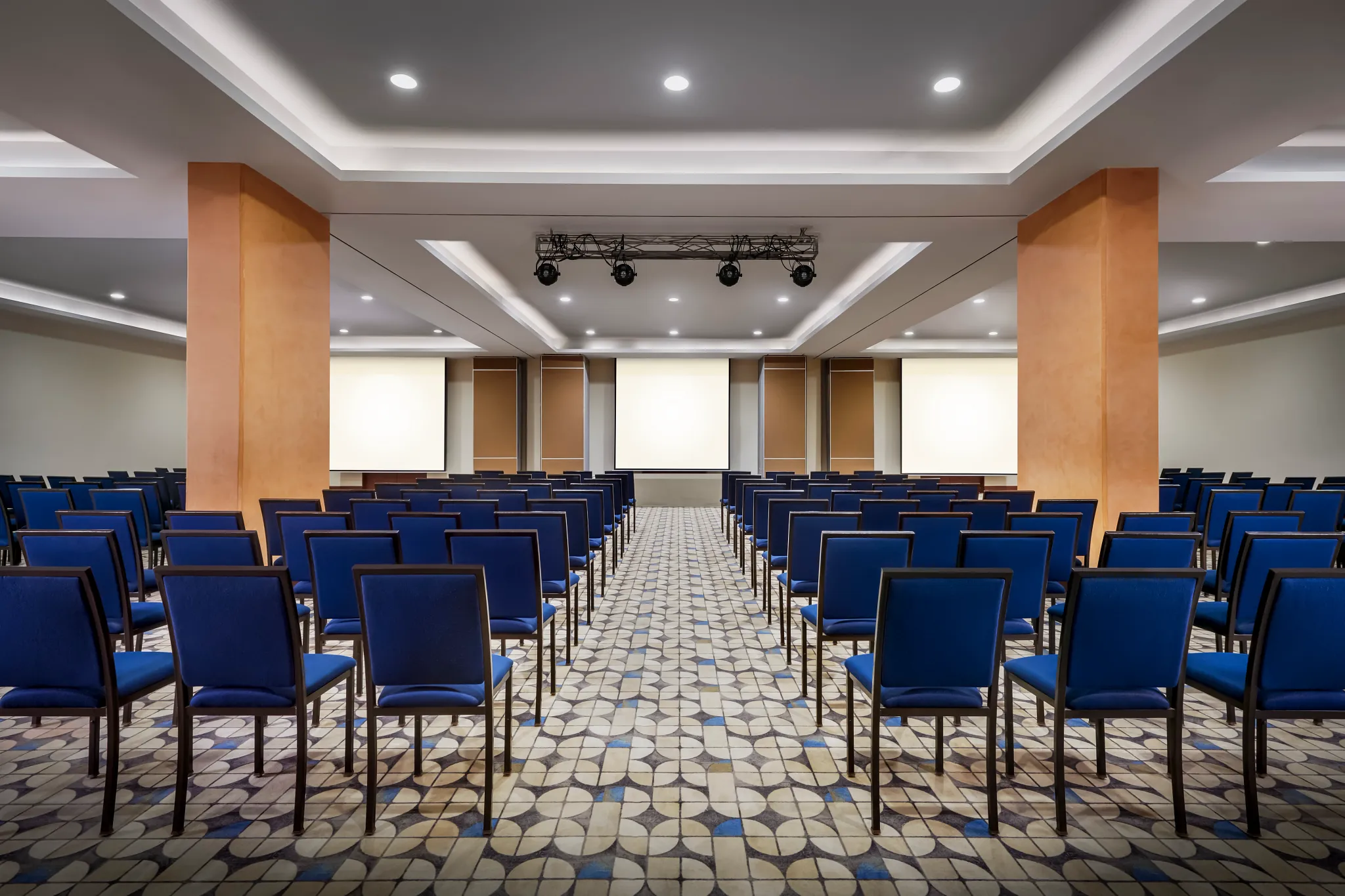 Dorado Ballroom theater-style setup for weddings and events at Sunscape Dorado Pacifico Ixtapa