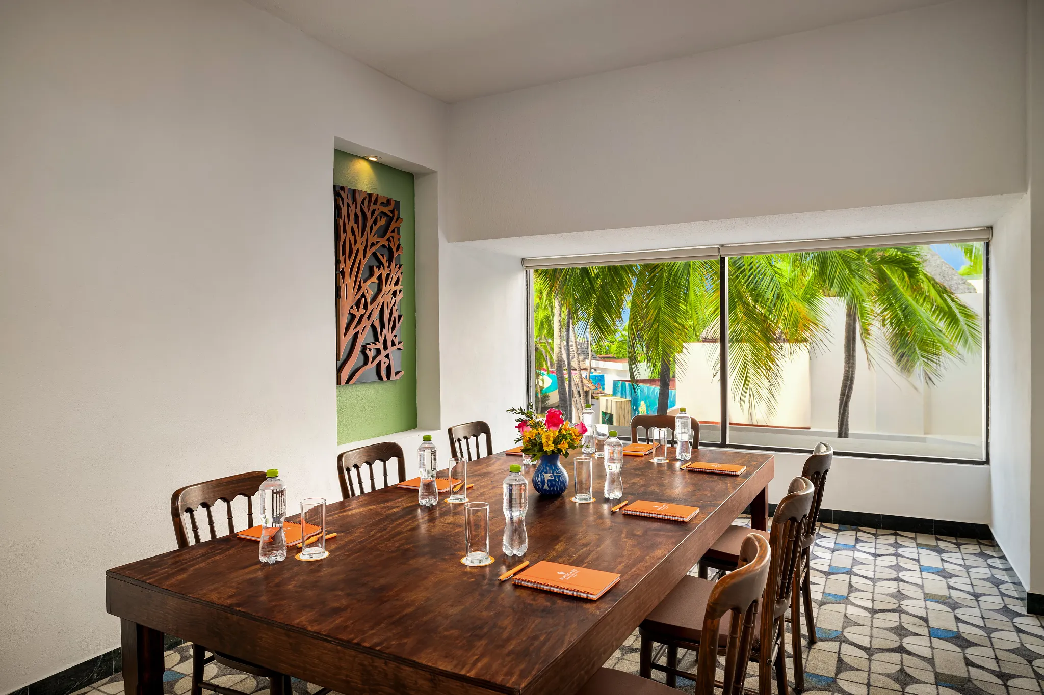 Classroom-style meeting setup at Sunscape Dorado Pacifico Ixtapa