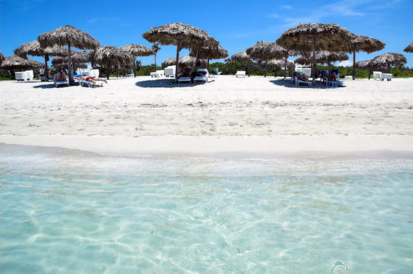 Varadero Beach near Sunscape Dorado Pacifico Ixtapa with soft sand and tranquil Pacific Ocean waters